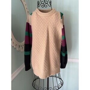 Urban Renewal‎ Small Sweater Color Block Grungey Y2K Fisherman